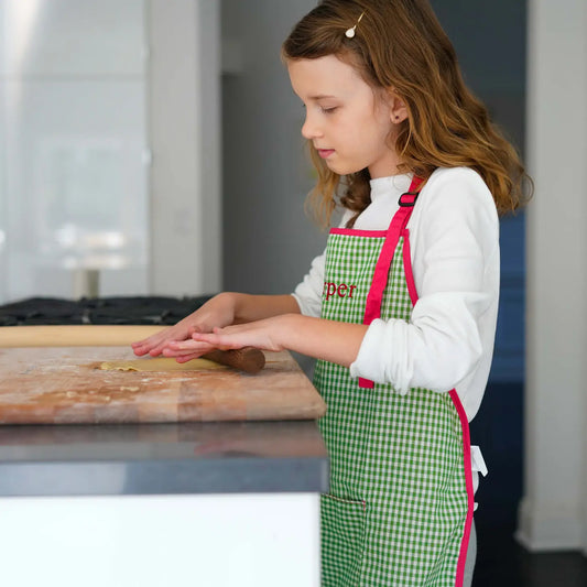 Little Helper Kids Apron, Washable Cotton/Poly - Holidays