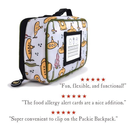 Yummie Toddler Lunch Bag - Submarines