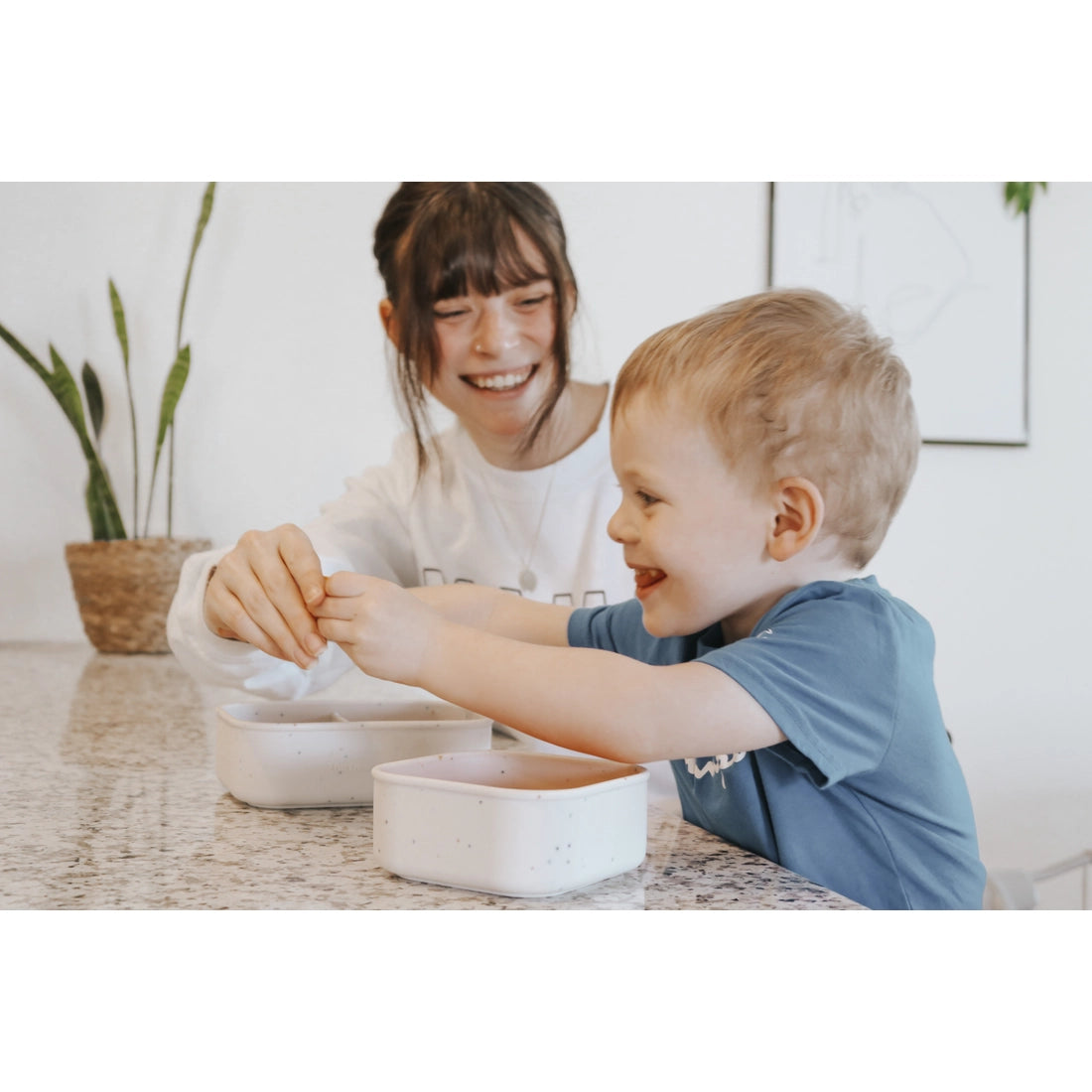 Silicone Mini Bento Box -Sprinkles