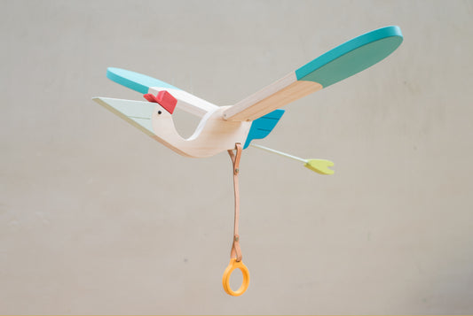 Baby Bird Wooden Mobile (For Pre-order)