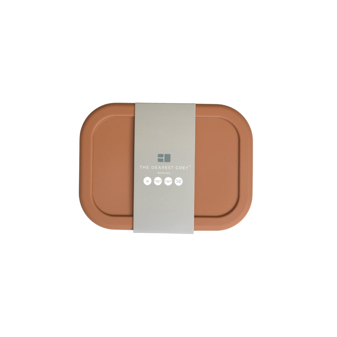 Silicone Bento Box -Terracotta