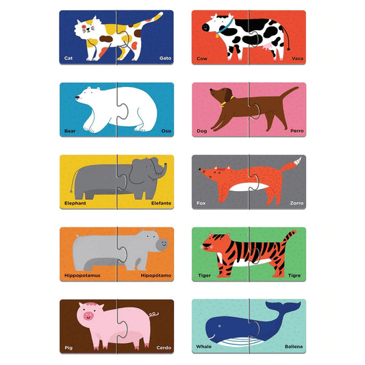 English To Spanish My First Puzzle Pairs