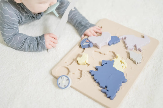 World Map Silicone Puzzle