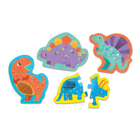 Mighty Dinosaurs My First Touch & Feel Puzzle