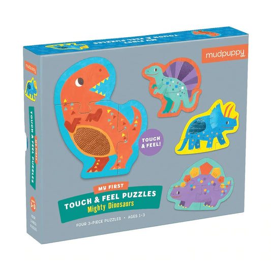 Mighty Dinosaurs My First Touch & Feel Puzzle