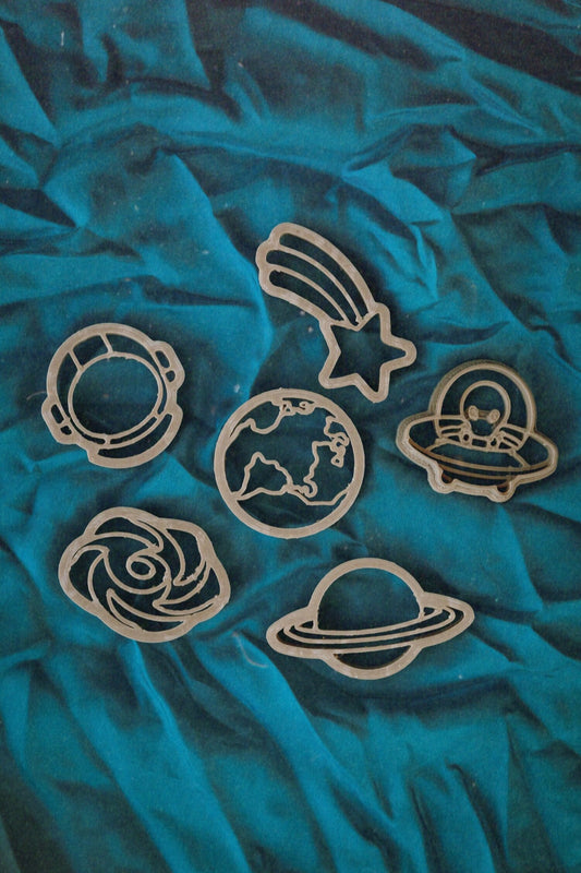 Mini Outer Space Eco Cutters -Set of 6