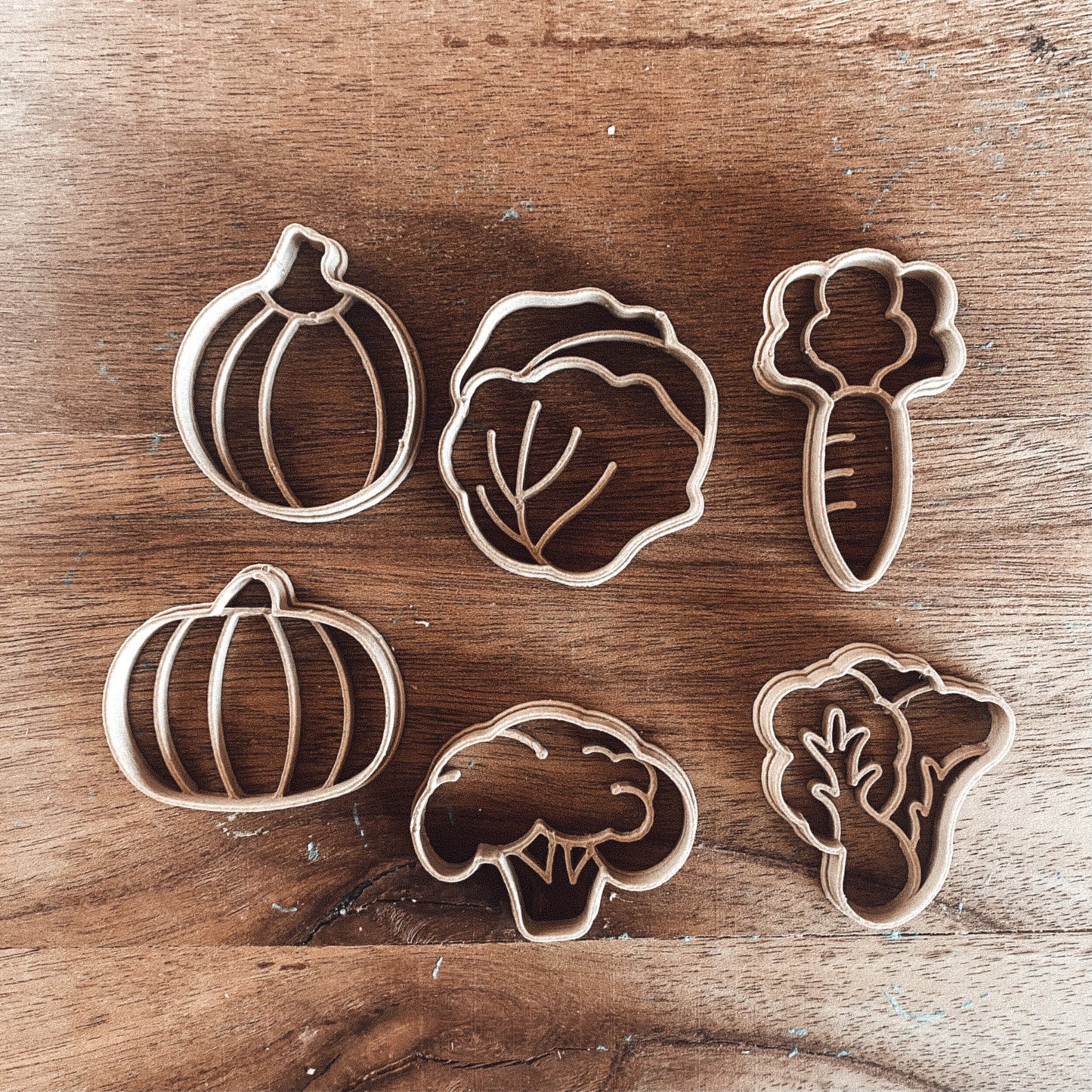 Mini Vegetable Eco Cutters -Set of 6