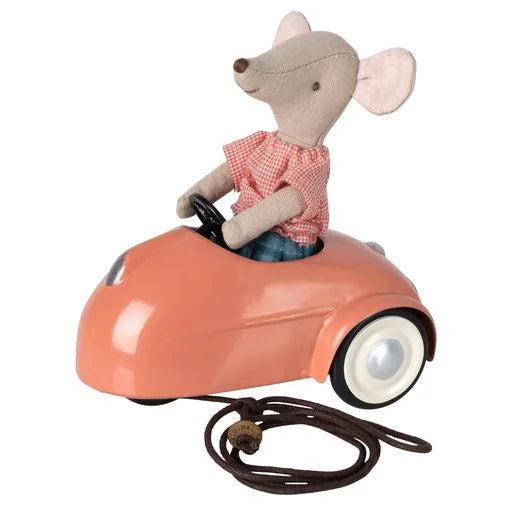 Mouse car -Coral