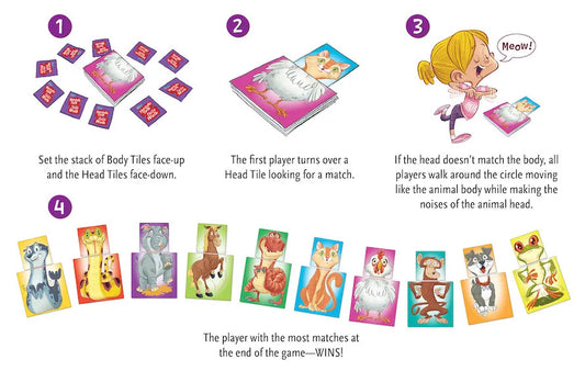 Heads Talk Tails Walk Game