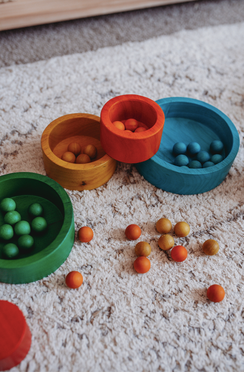 Colored Nesting & Stacking Bowls