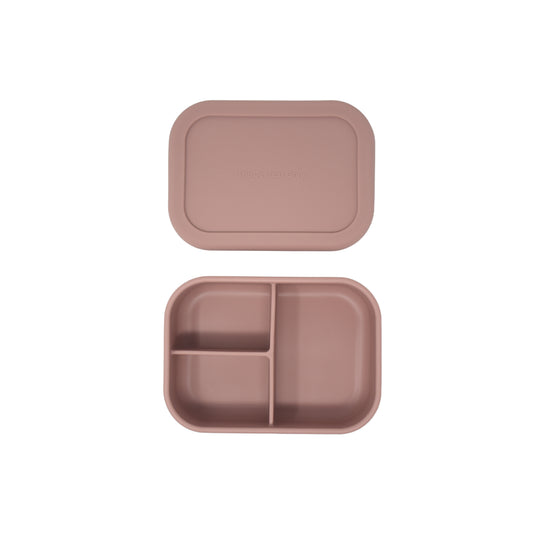 Silicone Bento Box -Rosewood