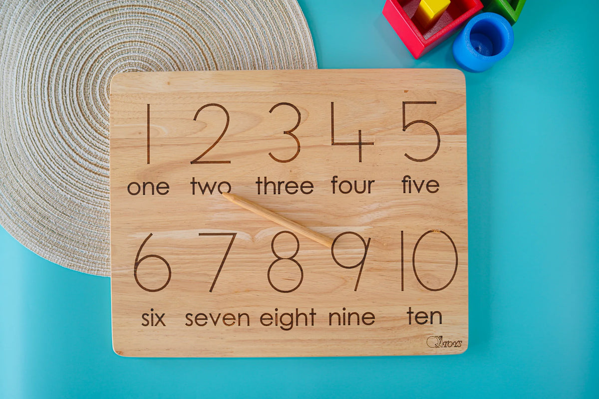 First Counting Board Double Sided Counting Board – Little Luke and Co.
