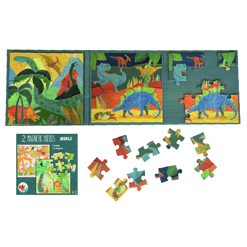 Magnetic Puzzle - Dino