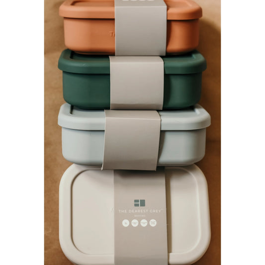 Silicone Bento Box -Terracotta