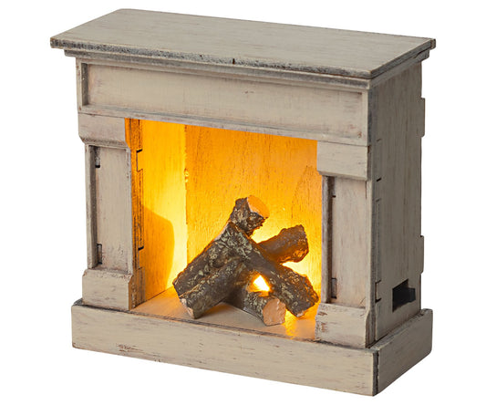 Maileg Fireplace - Off white