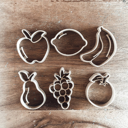 Mini Fruit Eco Cutters -Set of 6