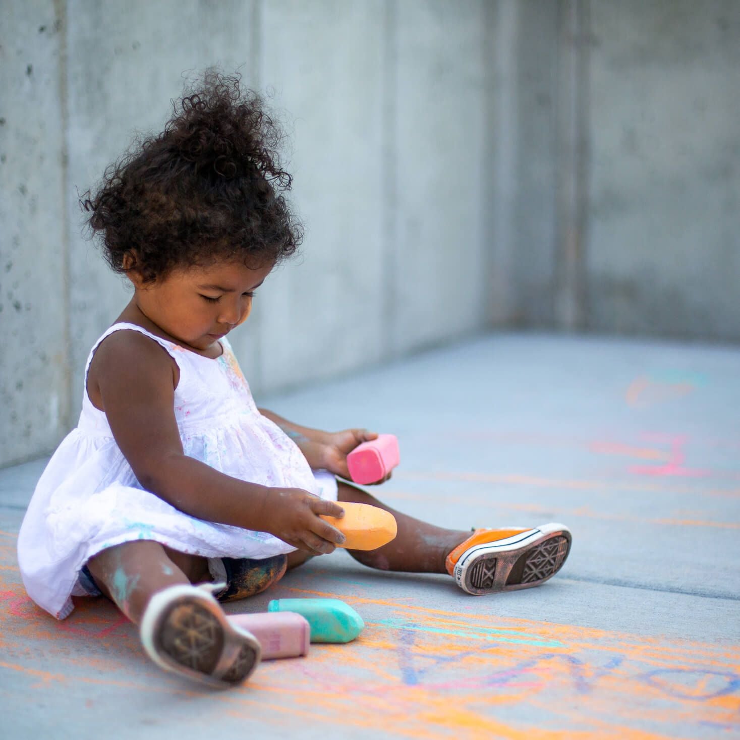 Urban Infant Non-Toxic Toddler | Kids Chunky Sidewalk Chalk - Original